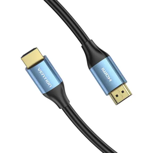 CABLU video Vention ALHSJ, HDMI - HDMI, 5 m (Negru/Albastru)
