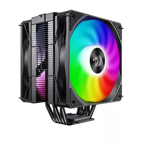 Cooler CPU Redragon CC-2177, iluminare aRGB, 120mm (Negru)
