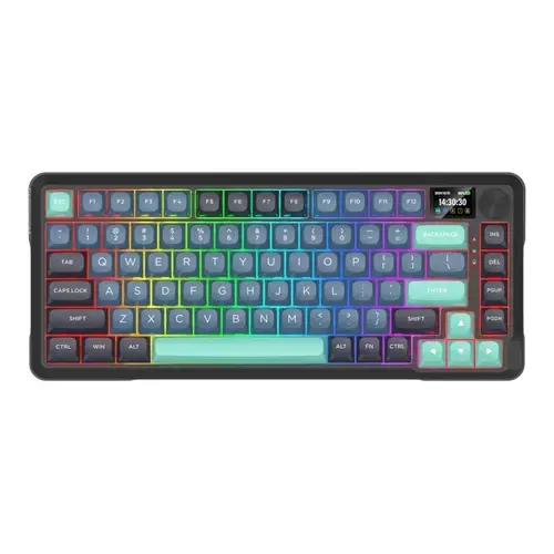 Tastatura Gaming Mecanica Redragon K724 PRO RGB, 81 taste (Negru)