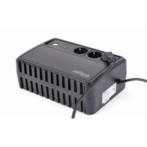 UPS GEMBIRD EG-UPS-3SDT600-01, brick,  600VA/360W, AVR, Schuko x 3, 1 x baterie 12V/7Ah, LED, back-up  10 minute, montabil pe perete
