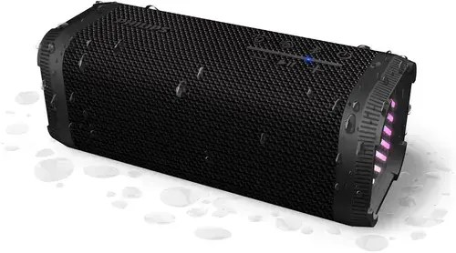 Boxa portabila Philips TAS2000B/00, 10 W, 2.1, Bluetooth 5.4, Raza maxima 30m, Autonomie 20 ore, IPX5 (Negru)