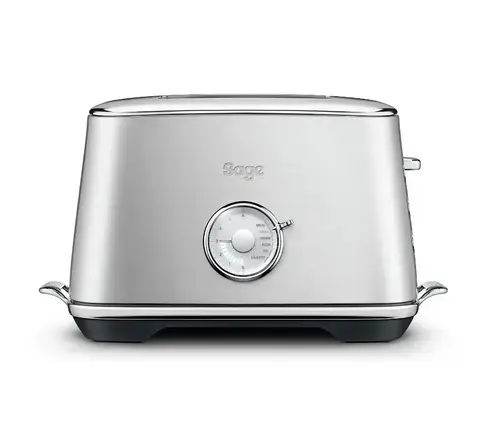 Prajitor de paine Sage Toast Select Luxe STA735BSS4EEU1, 1000 W, 2 felii, 6 setari pentru paine (Inox)