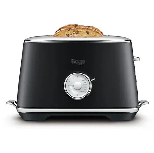 Prajitor de paine Sage Toast Select Luxe STA735BTR4EEU1, 1000 W, 2 felii, 6 setari pentru paine (Negru)