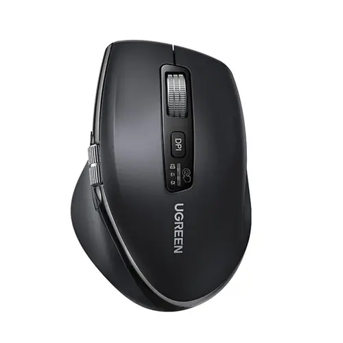 Mouse UGREEN M751, Wireless 2.4 Ghz, Bluetooth, 5000DPI (Negru)