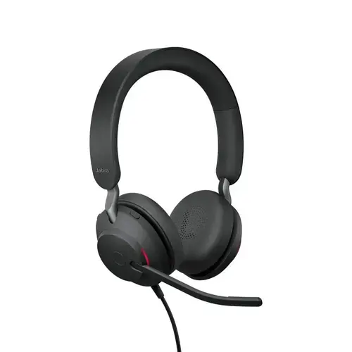 Casti cu microfon Jabra Evolve2 40 SE, USB-C, UC Stereo (Negru)