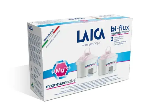 Cartuse filtrante Laica Bi-flux Magnesium Active G2MES01, 2 buc/pachet
