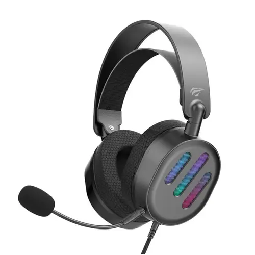 Casti Gaming Havit H2038U, RGB, Wired, USB (Negru)