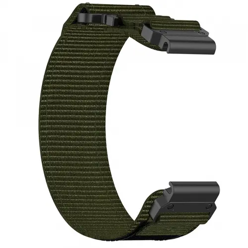 Curea Techsuit W057 pentru Garmin Watch Fenix / Forerunner Series, 22mm, Verde