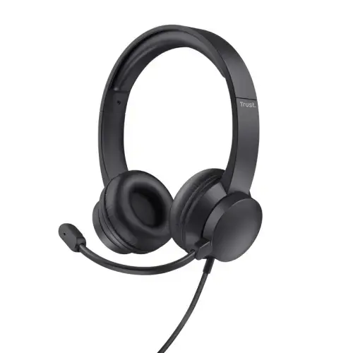 Casti cu microfon Trust Ayda, Jack 3.5mm (Negru)