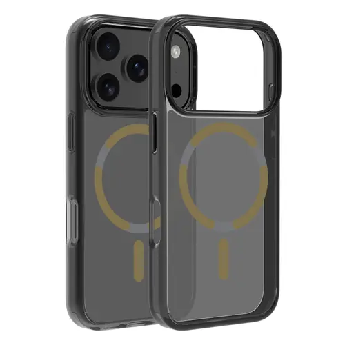 Husa Protectie Spate Dviced DV511052, MagSafe pentru Apple iPhone 17 Pro Smoke Case (Auriu)