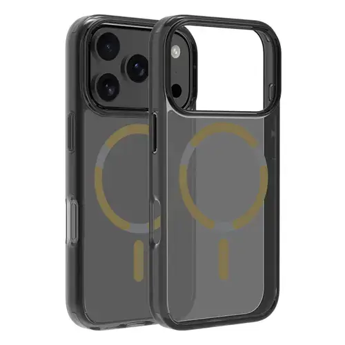 Husa Protectie Spate Dviced DV511053, MagSafe pentru Apple iPhone 17 Pro Max Smoke Case (Auriu)
