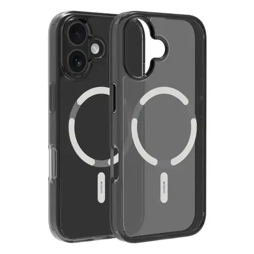Husa Protectie Spate Dviced DV511054, MagSafe pentru Apple iPhone 17 Smoke Case (Argintiu)