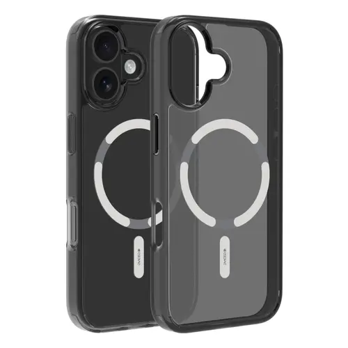 Husa Protectie Spate Dviced DV511054, MagSafe pentru Apple iPhone 17 Smoke Case (Argintiu)