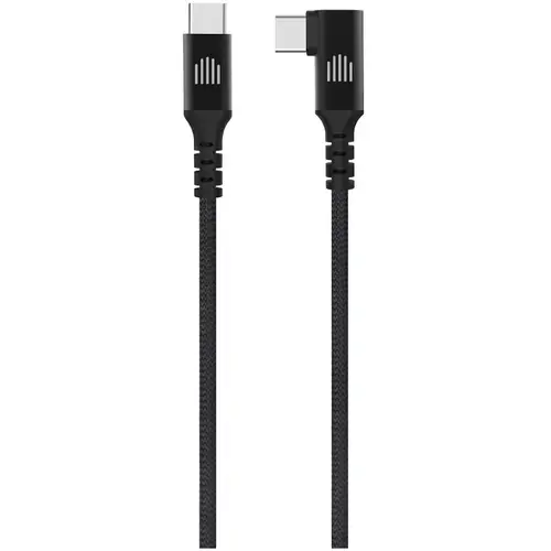 Cablu de date Dviced DV120016, USB-C la USB-C, 1.25m (Negru)