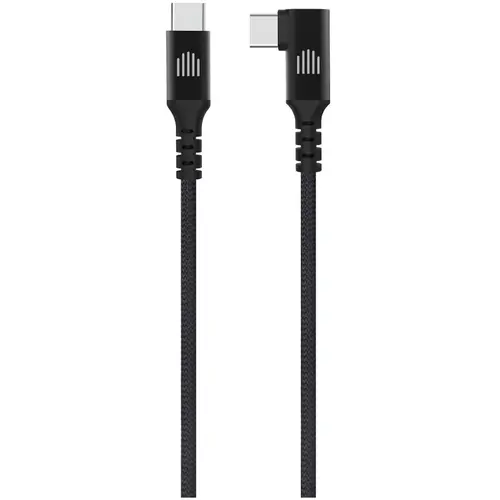 Cablu de date Dviced DV120016, USB-C la USB-C, 1.25m (Negru)