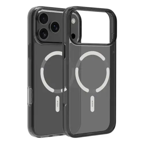 Husa Protectie Spate Dviced DV511057, MagSafe pentru Apple iPhone 17 Pro Max Smoke Case (Argintiu)