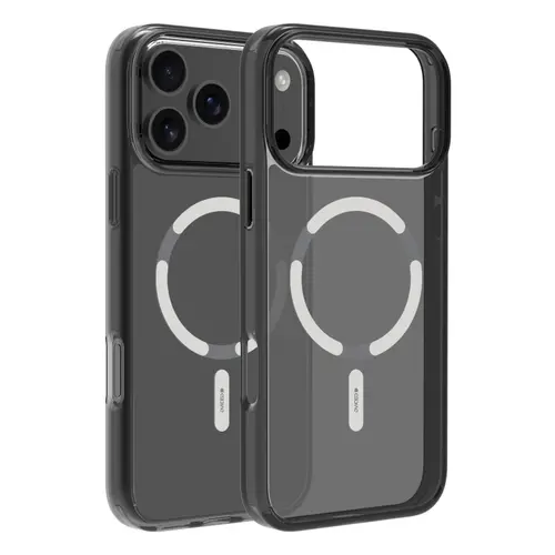 Husa Protectie Spate Dviced DV511057, MagSafe pentru Apple iPhone 17 Pro Max Smoke Case (Argintiu)