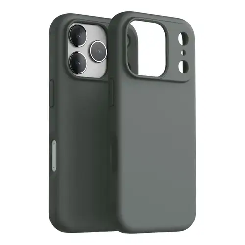 Husa Protectie Spate Dviced DV511064, Silicone, MagSafe, pentru Apple iPhone 17 Pro (Gri)