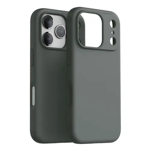 Husa Protectie Spate Dviced DV511064, Silicone, MagSafe, pentru Apple iPhone 17 Pro (Gri)