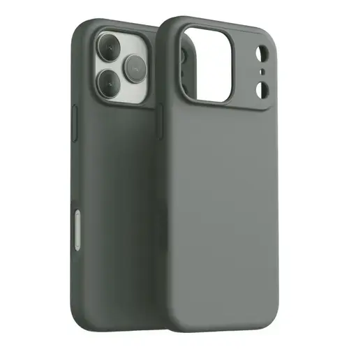 Husa Protectie Spate Dviced DV511065, Silicone, MagSafe, pentru Apple iPhone 17 Pro Max (Gri)