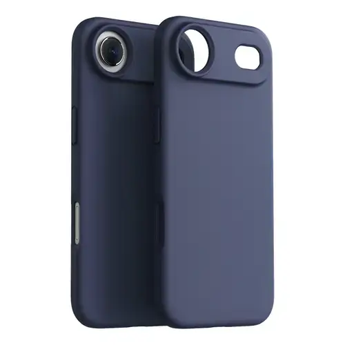 Husa Protectie Spate Dviced DV511067, Silicone, MagSafe, pentru Apple iPhone Air (Albastru)