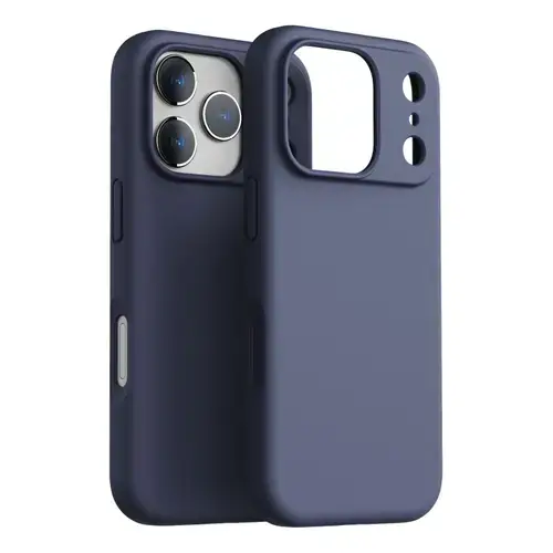 Husa Protectie Spate Dviced DV511068, Silicone, MagSafe, pentru Apple iPhone 17 Pro (Albastru)