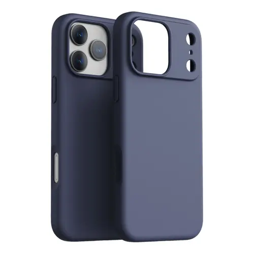 Husa Protectie Spate Dviced DV511069, Silicone, MagSafe, pentru Apple iPhone 17 Pro Max (Albastru)