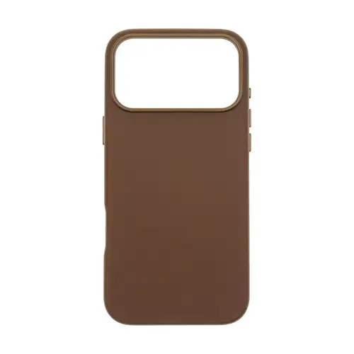 Husa Protectie Spate Dviced DV512025, Piele, MagSafe pentru Apple iPhone 17 Pro Max (Maro)