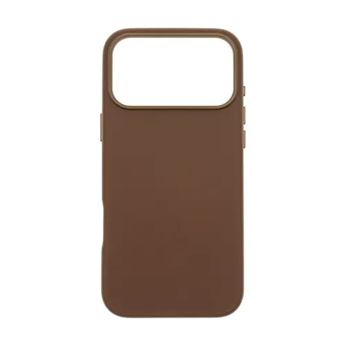 Husa Protectie Spate Dviced DV512025, Piele, MagSafe pentru Apple iPhone 17 Pro Max (Maro)