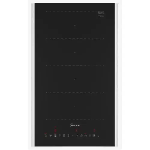 Plita Incorporabila NEFF T63TDX1L0, Inductie, 2 Zone, 30cm, Touch Control, Flex Zone, Power Boost, Vitroceramica (Negru)