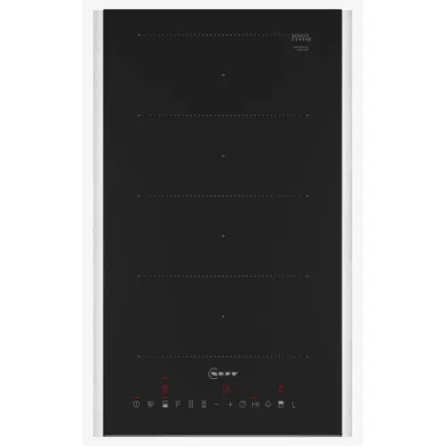 Plita Incorporabila NEFF T63TDX1L0, Inductie, 2 Zone, 30cm, Touch Control, Flex Zone, Power Boost, Vitroceramica (Negru)