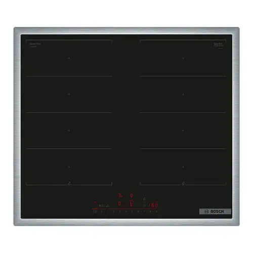 Plita incorporabila Bosch Seria 6 PXX645HC1E, Inductie zonata, 60 cm, 4 zone (Negru)