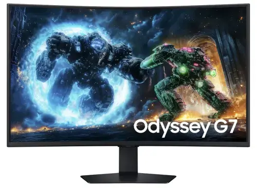 Monitor Gaming VA LED Samsung 37inch LS37FG750EUXEN, UHD (3840 x 2160), HDMI, DisplayPort, Ecran curbat, 165 Hz, 1 ms (Negru)