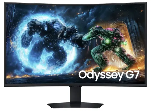 Monitor Gaming VA LED Samsung 37inch LS37FG750EUXEN, UHD (3840 x 2160), HDMI, DisplayPort, Ecran curbat, 165 Hz, 1 ms (Negru)