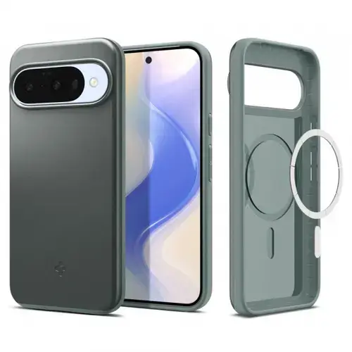 Husa Spigen Thin Fit MagSafe pentru Google Pixel 10 Pro / 10,  Verde