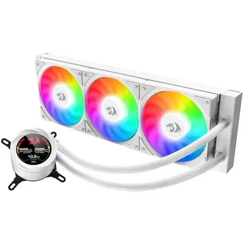 Cooler CPU Redragon CCW-1017, aRGB LED, 3 x 120 mm (Alb)