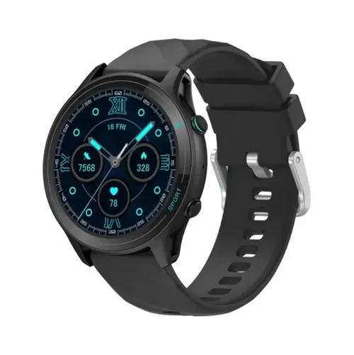 Smartwatch Titmo O-100 Call, Bluetooth, Ecran TFT 1.52inch, IP68, Android/iOS (Negru)