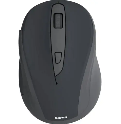 Mouse ergonomic Hama WM-400, Wireless 2.4Ghz, USB-A (Negru)