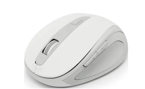 Mouse Hama WM-400, Wireless 2.4Ghz, USB-A (Alb/Gri)