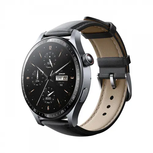 Smartwatch Joyroom JR-FC2 Pro Call, Bluetooth, Ecran 1.32inch, Autonomie 7 zile, IP68 (Gri)