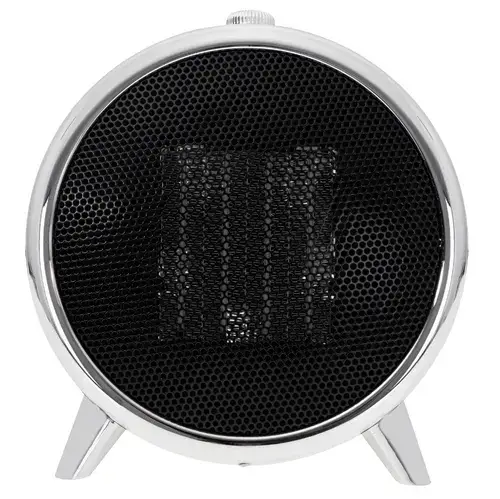 Aeroterma ceramica Adler AD 7742, 1500 W, 2 nivele de putere (Negru/Argintiu)