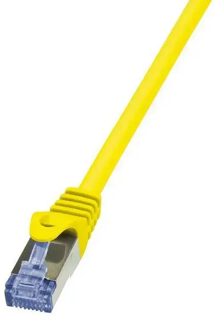 Cablu S/FTP LogiLink CQ3087S, Patchcord, CAT.6a, 7.5 m (Galben)