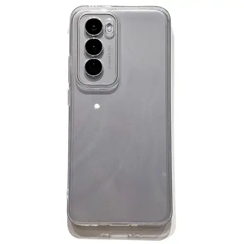 Husa Protectie Spate Lemontti LEMHSOA5PT, Silicon, Oppo A5 Pro (Transparent)