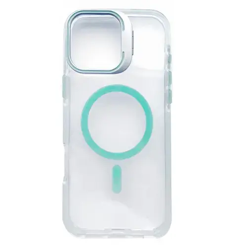 Husa Protectie Spate Lemontti LEMHTMIXVIPMV Tough MagSafe Apple iPhone 16 Pro Max (Verde)