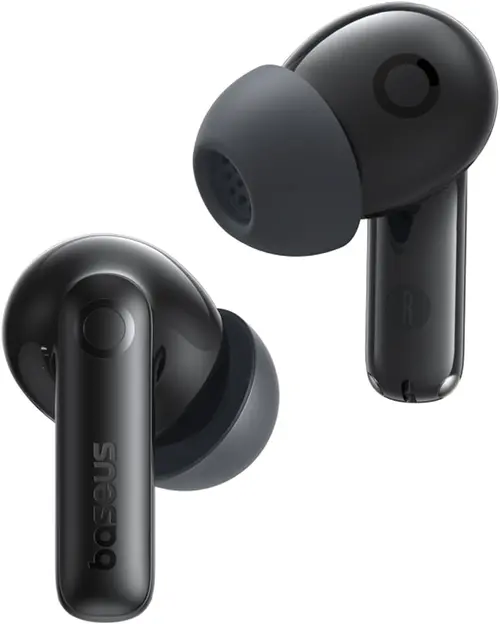 Casti True Wireless In-Ear Baseus Bass BP1 Pro In-Ear, Noise Cancelling, Adaptive Active EQ, LDAC Hi-Res Sound, IP55, Bluetooth 6.0 (Negru)