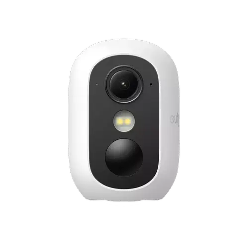 Camera Add-on eufyCam C35 Wireless Pure Color NightVision, 2MP 1920x1080, 6500 mAh, Functii inteligente cu AI, IP67 (Alb)