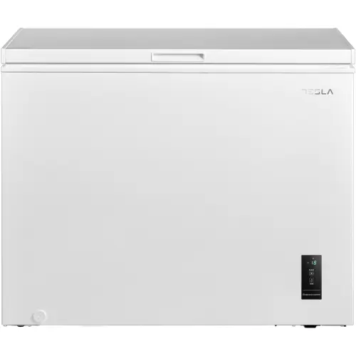 Lada frigorifica Tesla RH2500ME, 249 l, Clasa E, Functie frigider, Control electronic, Display LED, H 84.7 cm (Alb)
