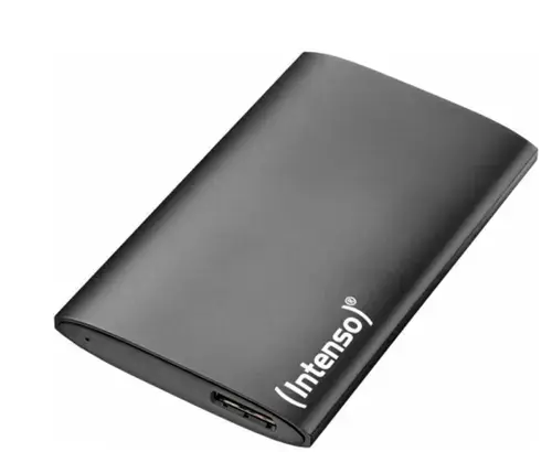 SSD extern Intenso Premium, 2TB, USB Type-C 3.2 Gen 1x1, 1.8inch (Negru)