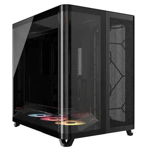 Carcasa Corsair Air 5400 RS-R ARGB, Fara sursa, Middle Tower (Negru)