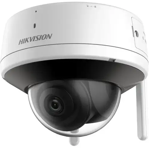 Camera supraveghere wireless IP Dome HikVision DS-2CV2141G2-IDW(2.8MM)(W), 4 MP, 2.8 mm, IR 30 m, microfon, difuzor, slot card